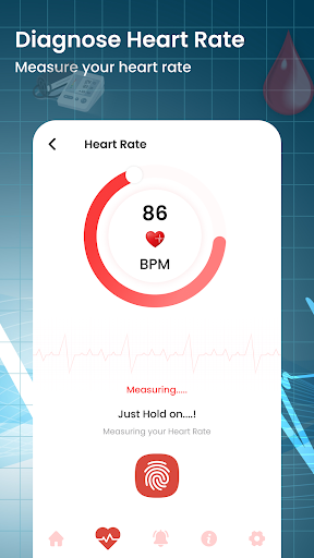 Screenshot Blood Pressure Tracker