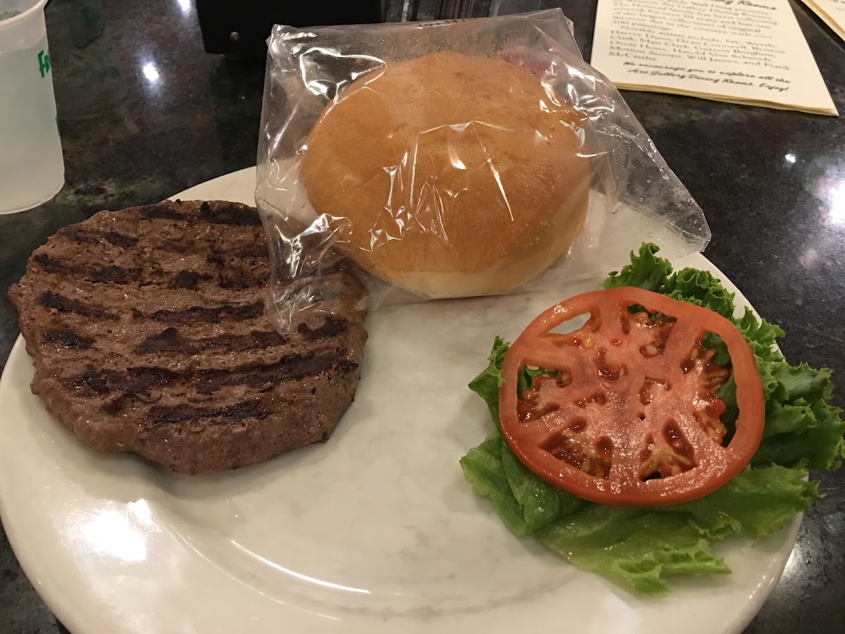 Gluten-Free Burgers at Wall Drug Store