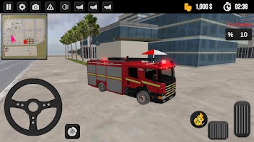 Fire Truck Simulator Screenshot