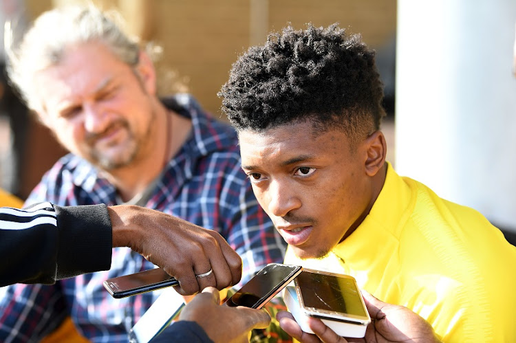 Dumisani Zuma of Kaizer Chiefs during the Kaizer Chiefs media open day at Naturena on August 07, 2019 in Johannesburg, South Africa.