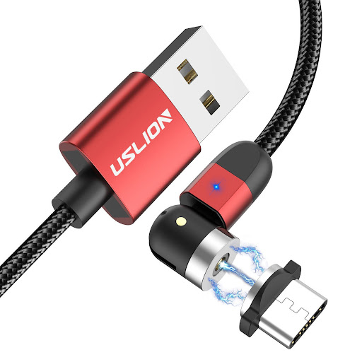 Title 2, Magnetic three-in-one data cable compatible wit...