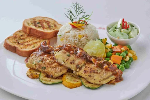 Grilled Norwegian Fish Steak