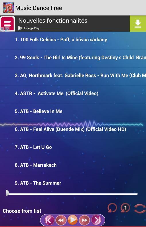 Dance Music Free Screen 1
