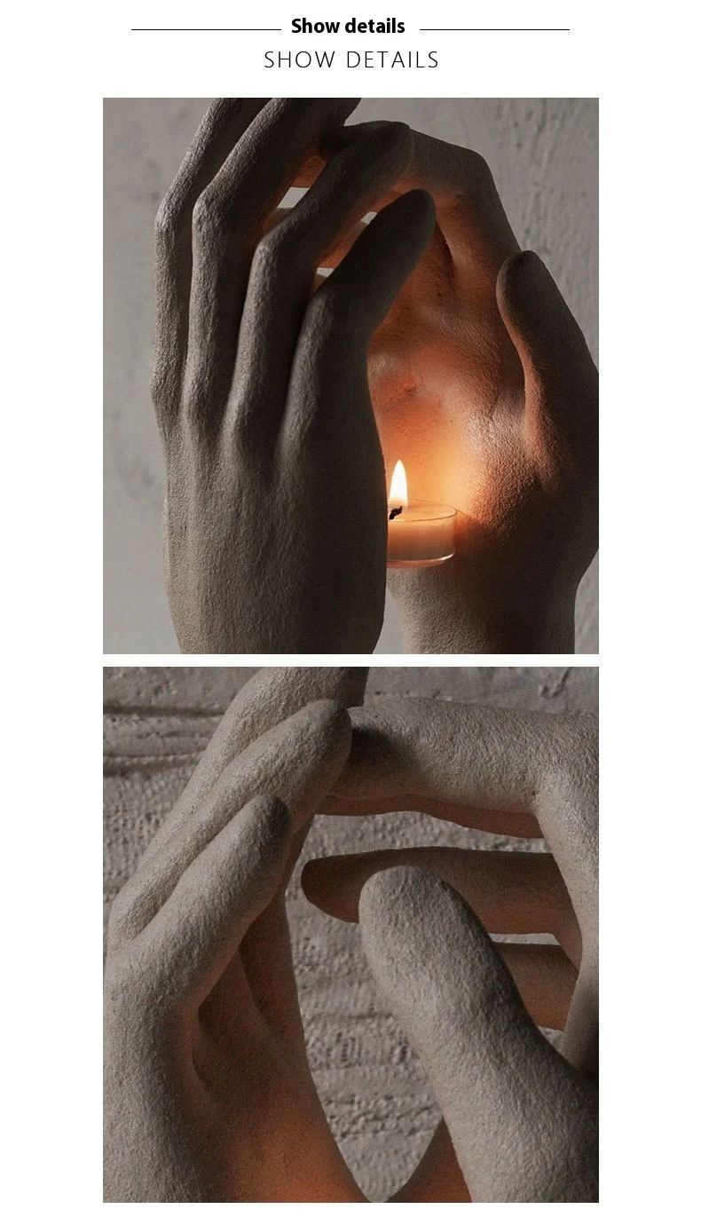 Title 3, Ornamenti di candelabri creativi fatti a mano a...
