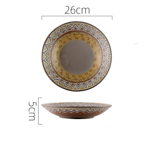 Title 15, Japanese Style Retro Stoneware Tableware