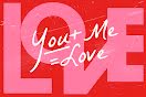 You Plus Me Equals Love - Postcard item