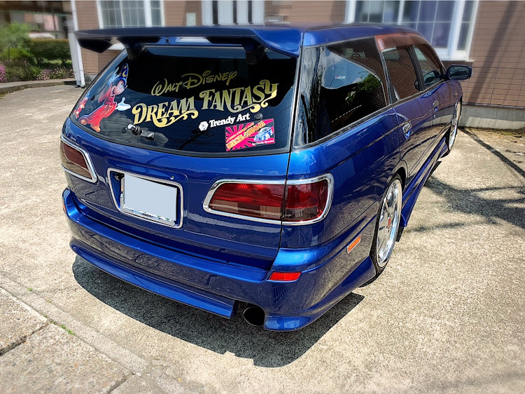 アベニールのポリマー洗車・悪紅龍麗心愚・トレンディアートレーシング・アベニールw11・ファンタジアに関するカスタム事例の投稿画像2枚目