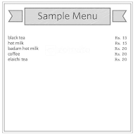 Tea Village menu 1