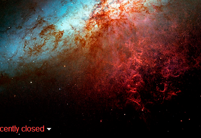 StarburstGalaxy1-1280 OpticRed Hubble4 Theme Preview 4