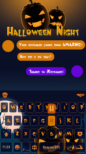 HalloweenNight Emoji iKeyboard