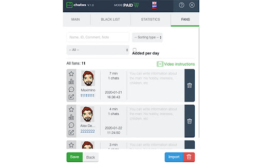 Huoloo (Globalcompanions) ChatOS chat optimizer