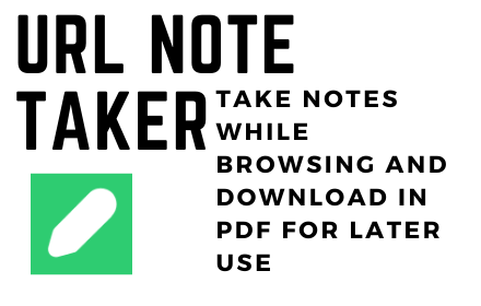 URL Note Taker Preview image 0