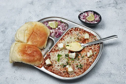 Paneer Cheese Pav Bhaji [2 Pav]