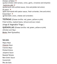 Tinga menu 7