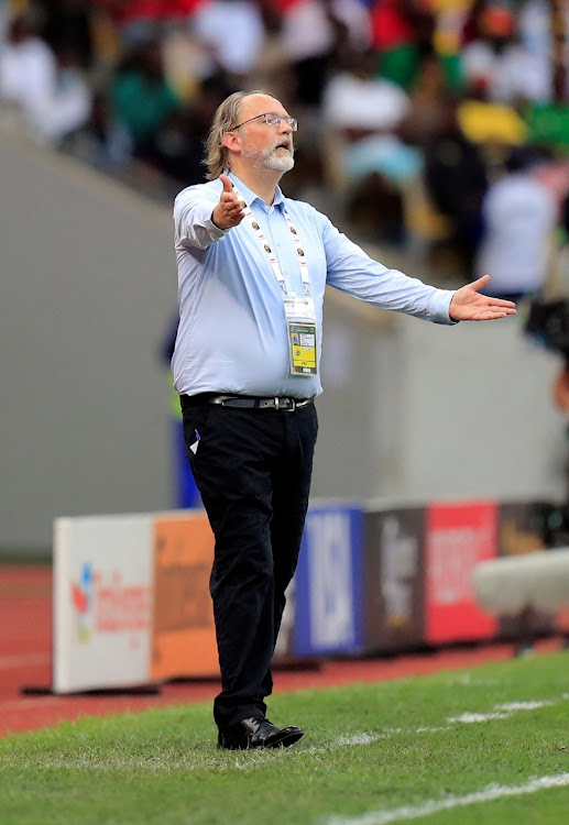 Gambia coach Tom Saintfiet.