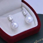 S925 Silver White Pearl