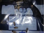 Police have arrested a suspect and seized this weapon in relation to an Ocean View murder in May 2019.
 