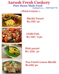 Aarush Fresh Cookery menu 2