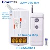 Honest Ht - 6220Zrd Công Tắc Điều Khiển Từ Xa 1Km 220V - 1500W Điều Khiển Máy Bơm, Máy Rửa Xe, Báo Cháy Liên Gia