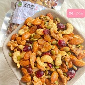 500Gram Granola Đặc Biệt Nướng Mật Ong Shop Mẹ Tôm (Ngũ Cốc Ăn Kiêng, Ngũ Cốc Ăn Liền, Hạnh Nhân, Sữa Hạt, Hạt Điều, K Macca)