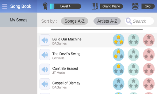 Piano Tap Build Our Machine