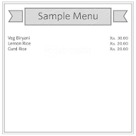 Aruna Unavagam menu 2