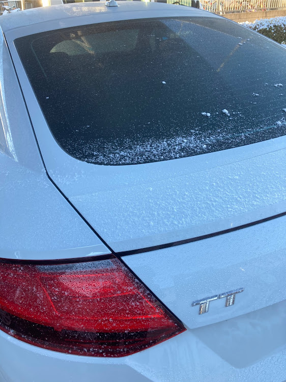 TT クーペの雪に関するカスタム事例の投稿画像1枚目