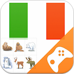 Cover Image of ดาวน์โหลด Italian Learning Game: Word Game, Vocabulary Game 1.1 APK