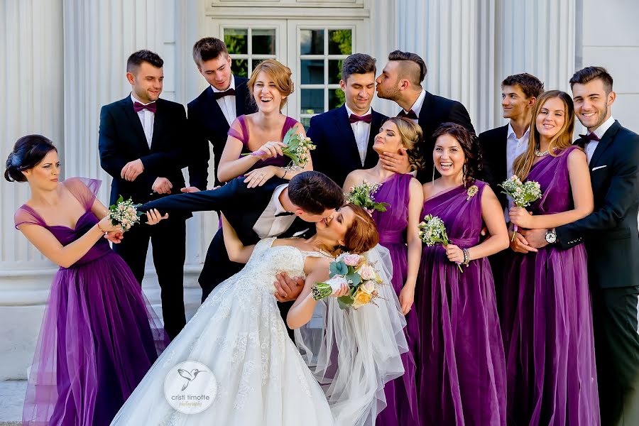 Fotografo di matrimoni Timofte Cristi (cristitimofte). Foto del 7 luglio 2016