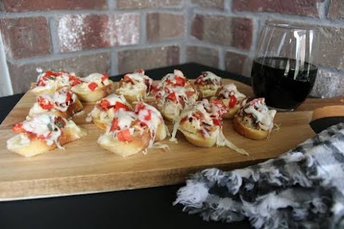 Chicken Bacon Ranch Bruschetta