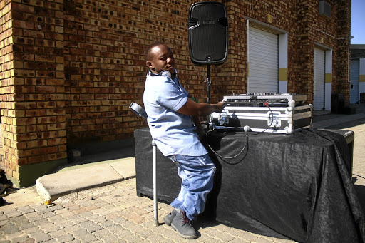 Lloyd Babedi, 31, is a disabled DJ from Alexandra who wants to show people that disability is not about not being able to do things but about finding alternative ways of doing them.