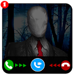 Cover Image of Tải xuống Trình mô phỏng cuộc gọi / trò chuyện video của Slender Man (trò đùa) 1.1 APK