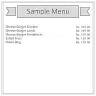 Cheese Burger menu 3
