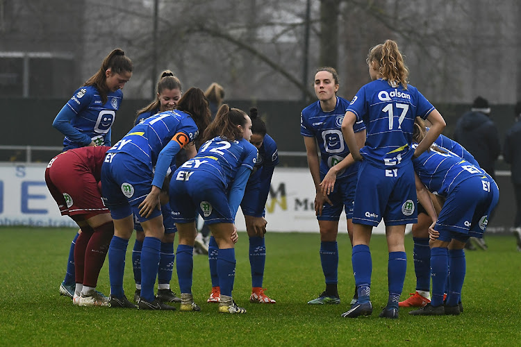 KAA Gent Ladies doen Charleroi in het slot kraken en mogen naar halve finales