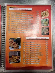 Soni Sandwich menu 4