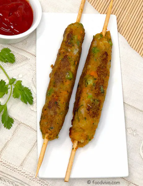 Corn Seekh Kebab