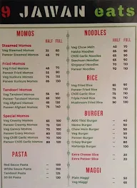 9 Jawan Eats menu 1