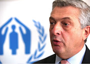 UN High Commissioner for Refugees (UNHCR) chief Filippo Grandi. 