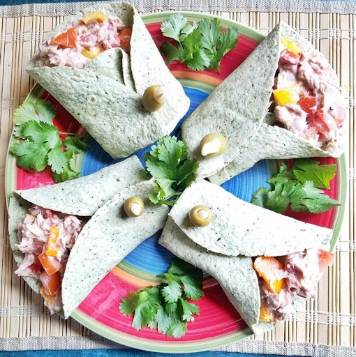 Tuna Veggie Wraps