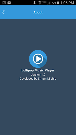 Lollipop Music Player