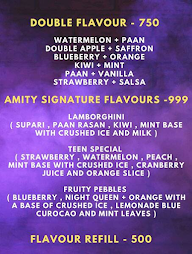 Amity Sky Bistro & Nightlife menu 1