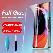 Kính Cường Lực Keo Uv Bảo Vệ Màn Hình Cho Xiaomi Mi 12 12X 13 Pro 11 Ultra Civi 2 Note 10 Lite Pro 5G