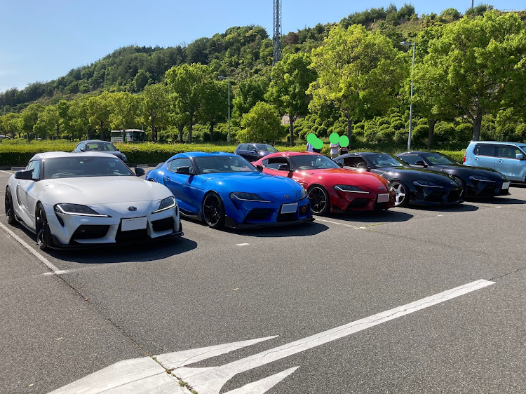 泥酔2号さんが投稿した広島空港にて・フォロワーさんありがとう！・スープラ祭り・CTのおかげ・おまけに関するカスタム事例の投稿画像1枚目