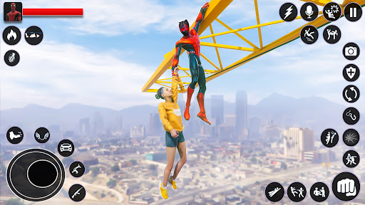 Screenshot Spider Fighter Rope Hero City