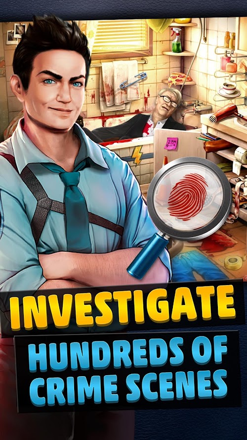 Screenshot 1 Criminal Case 2.27 APK MOD