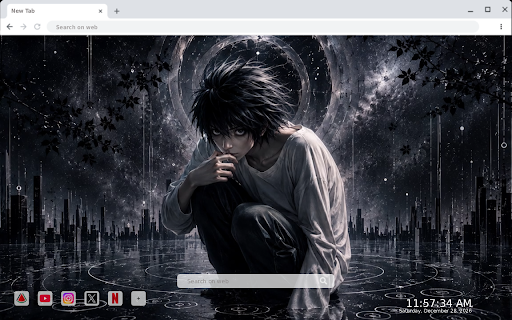 Death Note – L Lawliet: The Mind That Never Sleeps Live Wallpaper screenshot 2