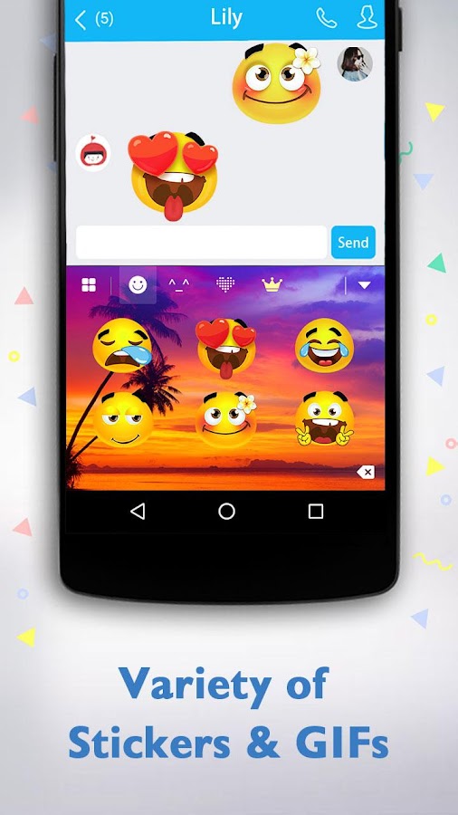   Clavier – Capture d'écran 