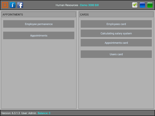 Android application Golden Human Resources screenshort