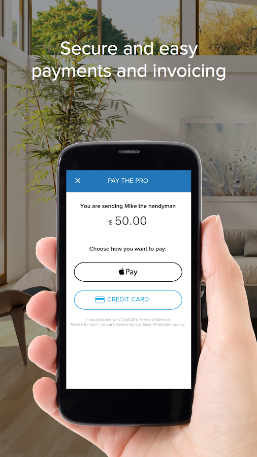    ClipCall - Hire Local Services- screenshot  
