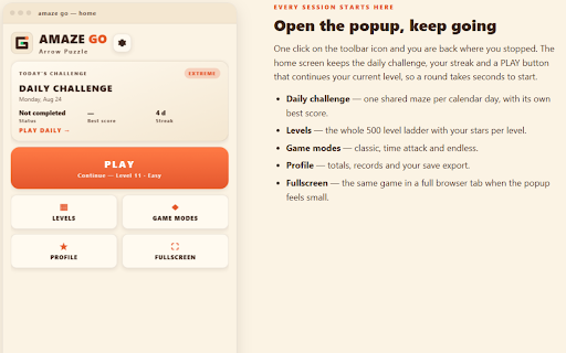 Amaze Go Arrow Puzzle screenshot 2